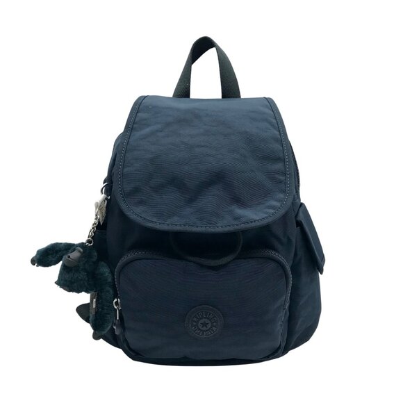 Kipling Blue Bleu 2 Nylon City Pack Backpack - Picture 1 of 11